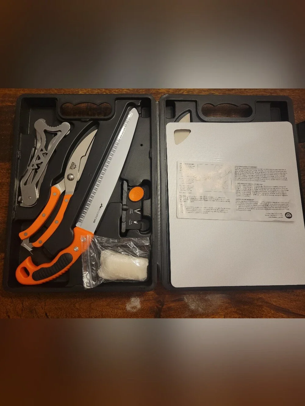 Outdoor Edge Butcher Max 11-Piece Game Processing Set